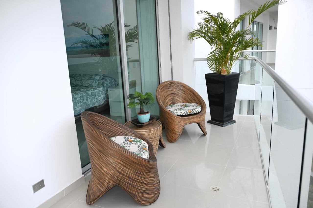 Hermoso Apartamento Con Todas Las Comodidades Acceso Directo A La Playa Morros Epic Sector La Boquilla Cumple Protocolos De Bioseguridad Cartagena Kültér fotó