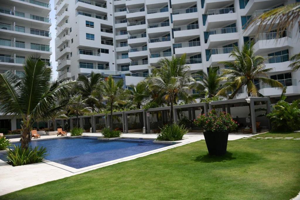 Hermoso Apartamento Con Todas Las Comodidades Acceso Directo A La Playa Morros Epic Sector La Boquilla Cumple Protocolos De Bioseguridad Cartagena Kültér fotó