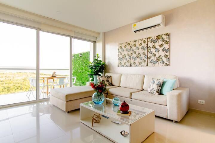 Hermoso Apartamento Con Todas Las Comodidades Acceso Directo A La Playa Morros Epic Sector La Boquilla Cumple Protocolos De Bioseguridad Cartagena Kültér fotó