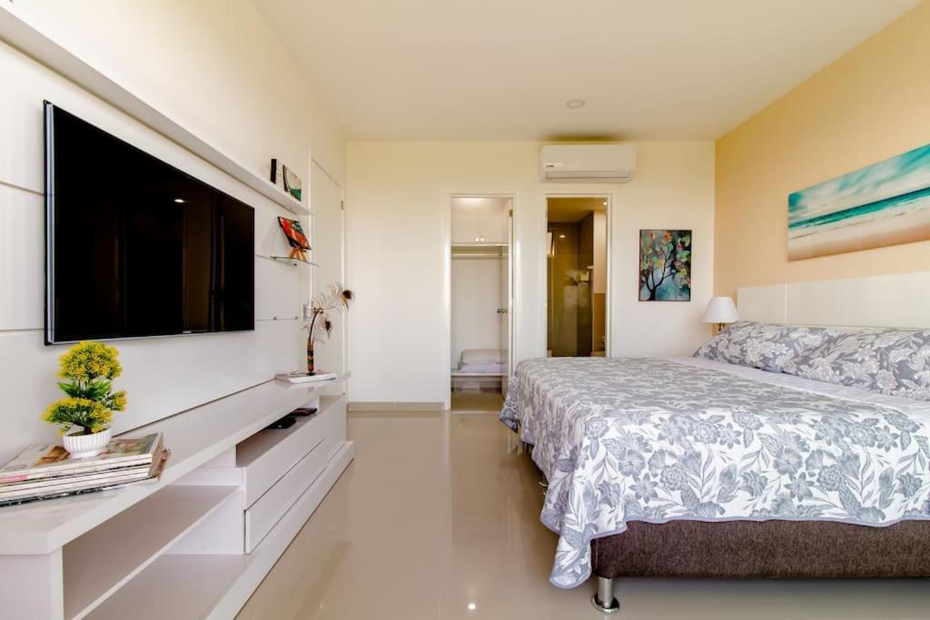 Hermoso Apartamento Con Todas Las Comodidades Acceso Directo A La Playa Morros Epic Sector La Boquilla Cumple Protocolos De Bioseguridad Cartagena Kültér fotó