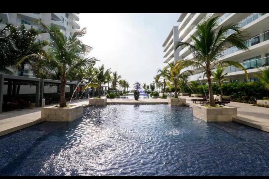 Hermoso Apartamento Con Todas Las Comodidades Acceso Directo A La Playa Morros Epic Sector La Boquilla Cumple Protocolos De Bioseguridad Cartagena Kültér fotó
