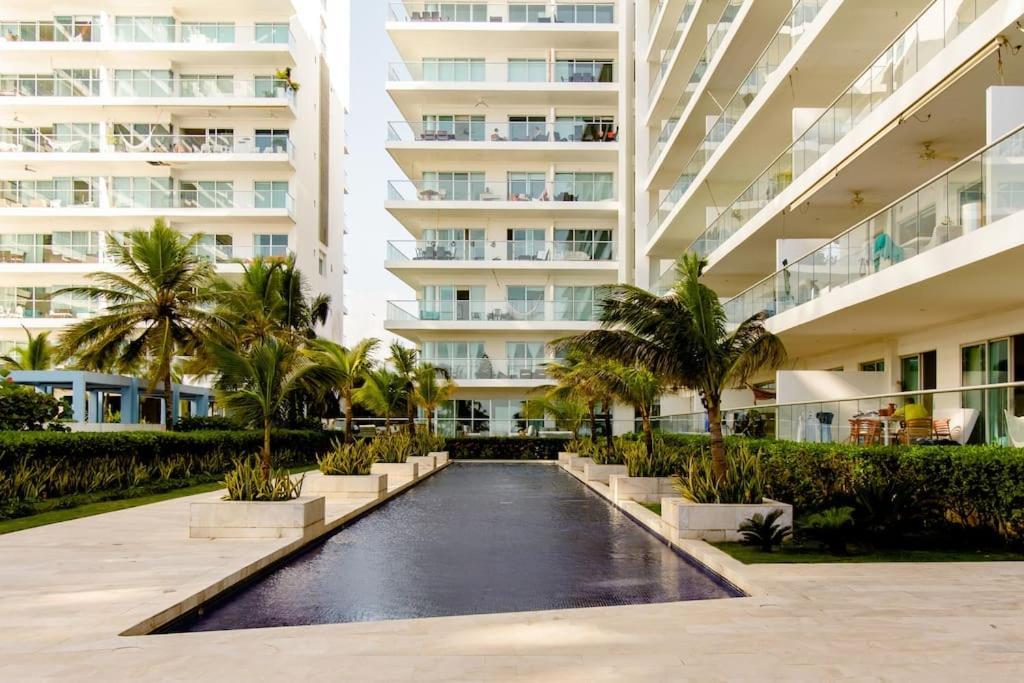 Hermoso Apartamento Con Todas Las Comodidades Acceso Directo A La Playa Morros Epic Sector La Boquilla Cumple Protocolos De Bioseguridad Cartagena Kültér fotó