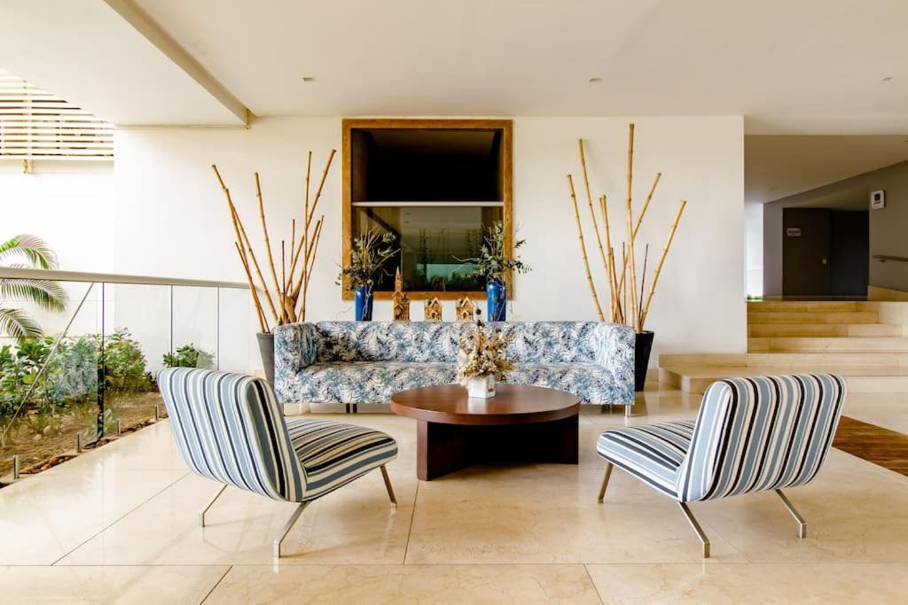 Hermoso Apartamento Con Todas Las Comodidades Acceso Directo A La Playa Morros Epic Sector La Boquilla Cumple Protocolos De Bioseguridad Cartagena Kültér fotó